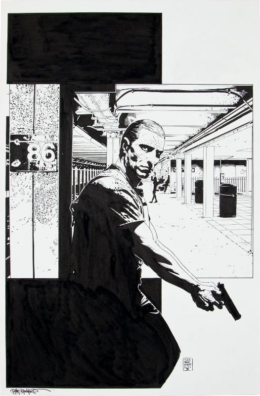 This is what $2 million worth of comic book art looks like
