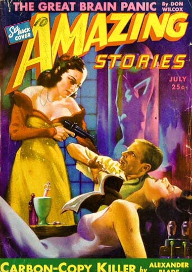 Robots, Mad Scientists and Damsels: Astounding Pulp Cover Art