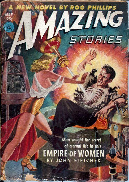 Robots, Mad Scientists and Damsels: Astounding Pulp Cover Art
