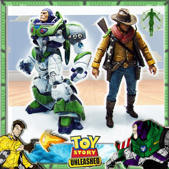 Grittier Toy Story action figures show how terrifying Buzz and Woody could be