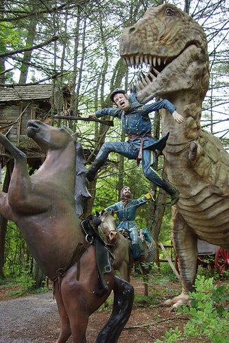 The Alternate History Theme Park Where Dinosaurs Fought in the Civil War
