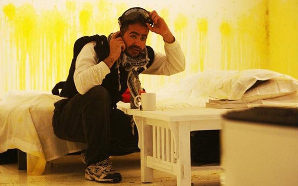 An Iraqi Artist Explains His Cyber-Masochism