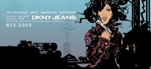 Pope Creates Tomorrow's Jeans Today For DKNY Jeans 2089