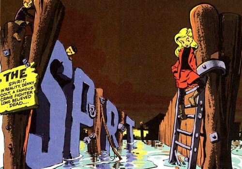 12 Splash Pages Will Convince You Frank Miller Shouldn't Adapt The Spirit
