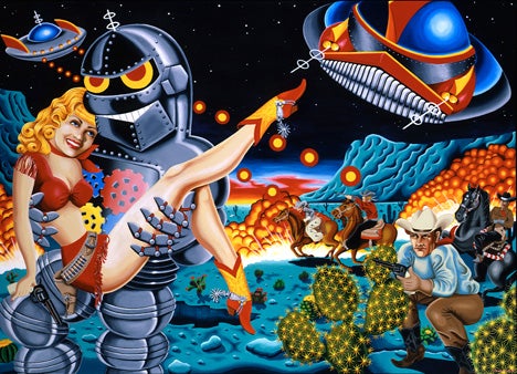 The Art of Cowboys and Killer Robots