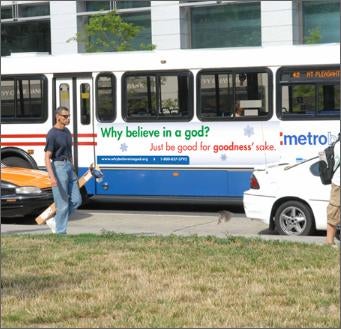 Atheist Ads Target Jesus, Santa, Babies