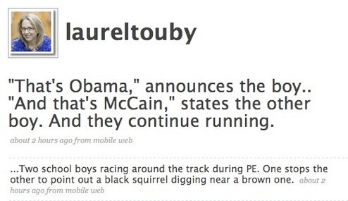OMG Weeping Tears of Joy: Election-Night Overshares