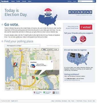Microsoft's Facebook millions paid back with Google election map