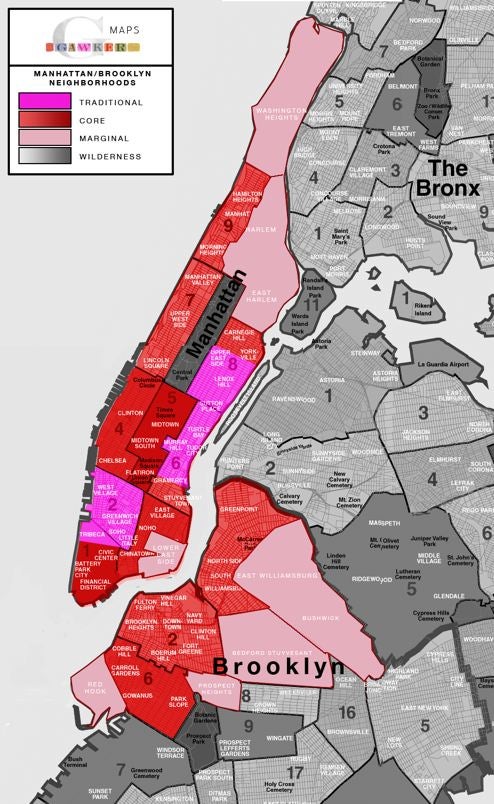 The Neighborhoods Of Post-Recession New York