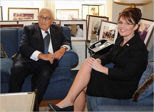 Which Foreign Dignitaries Did Sarah Palin Actually Meet?