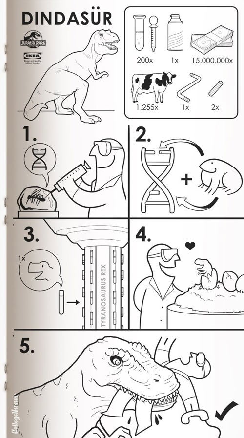 If Ikea Made Manuals For Sci-Fi Movies