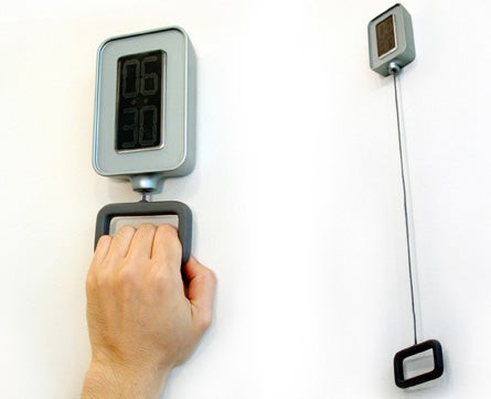 Pull-Handle Alarm Clock Concept