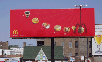 Mickey Dee's Harnesses McSun for Chicago Billboard