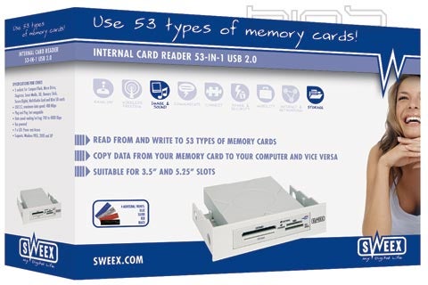 Sweex 53-In-1 Card Reader