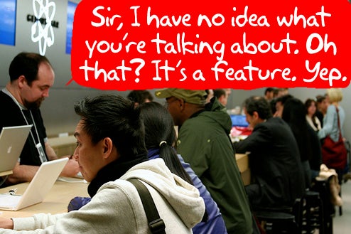 Apple Store Geniuses Might Actually Be Dunces