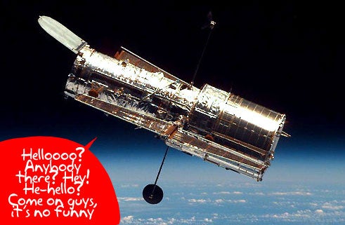 Hubble Telescope Communication Breaks Down, Plot Thickens