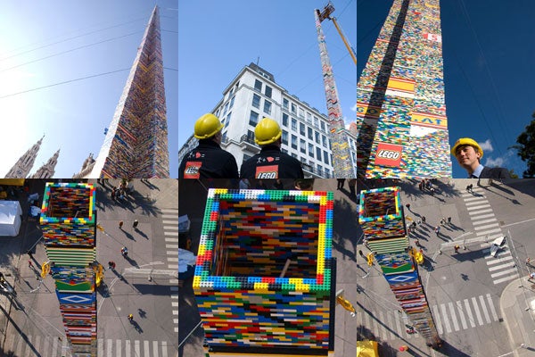 460,000-Brick Lego Tower Breaks World Record