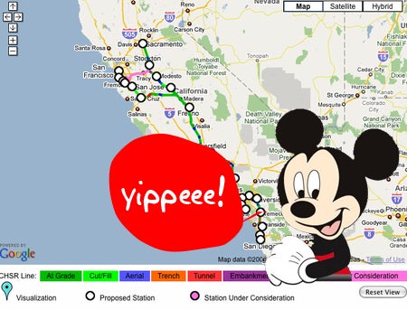 Statewide California Bullet Train Project Reduces Road Rage and Increases Happiness