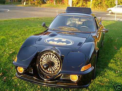 1973 Batmobile Features Vintage Style, Antique Tech