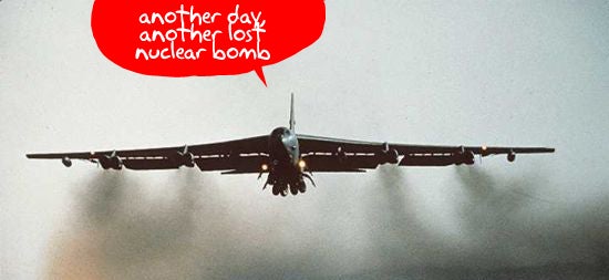 US Air Force Abandoned Nuclear Bomb in Greenland