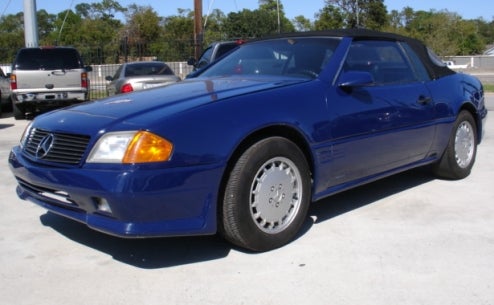 This Is Not A Mercedes Benz SL 600. The Mercedes SLeBaron