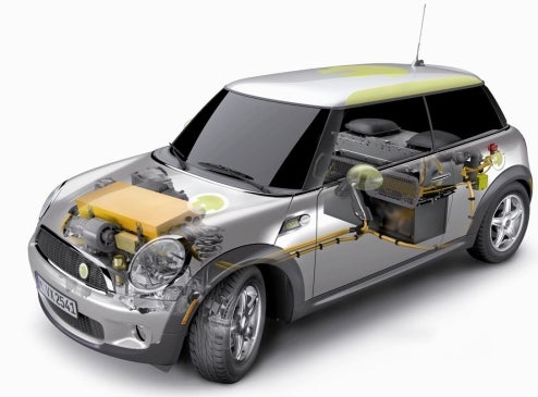 MINI E Electric Mini Re-Revealed, Now With Technical Images