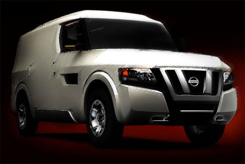 Nissan NV2500 Concept Set For Fuzzy Detroit Debut