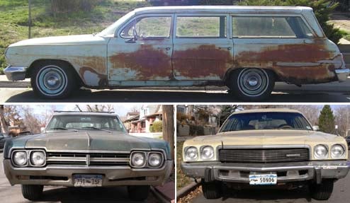 Circling The Wagons In Denver: Chevy Biscayne, Olds Cutlass, And Plymouth Suburban