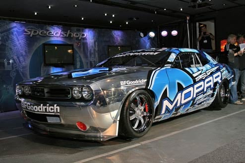 2009 Mopar Drift Dodge Challenger Slides Into SEMA
