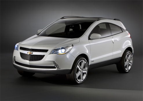 Chevrolet GPiX Concept Revealed In Brazil