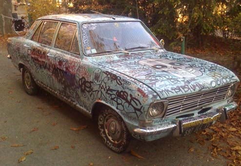 Krack Kadett Will Never Be Burned By Rioting Parisians!