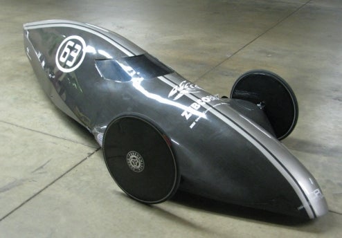 Fishing Reel Company Builds Extreme Gravity Racer