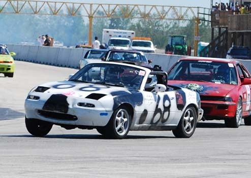 24 Hours Of LeMons Texas Day One: Corolla Leads, Detroit Iron 3 Of Top 5