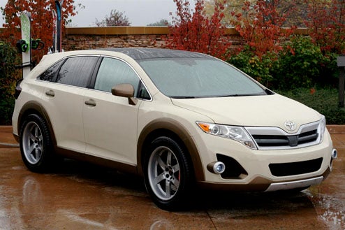 Live Shots Of Toyota Venza AS V By Five Axis Coming To SEMA