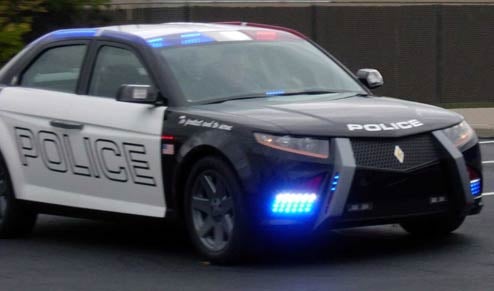 Carbon Motors Releases Actual Photos Of Their E7 Police Car