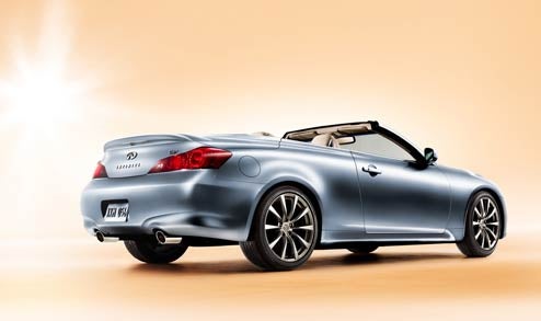 2009 Infiniti G37 Convertible Teases Us Right With New Shot