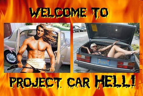 Project Car Hell, Sorta Famous Edition: Fabio's Lancia or Pauley Perrette's Volvo?