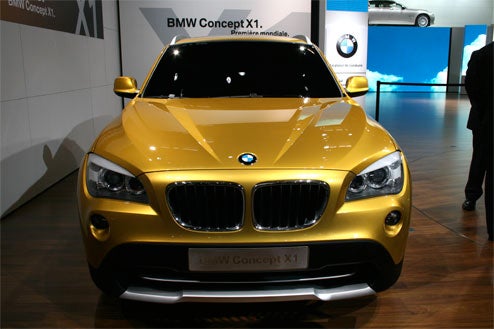 BMW Concept X1 Shows Paris Visitors BMW's Continued Crossover Obsession