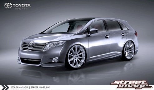 Toyota Reveals Venza Project Car For SEMA