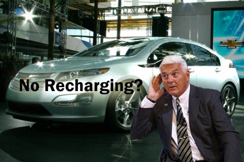 Chevy Volt Engine Won't Recharge Batteries While Driving; Just A Regular Plug-In Hybrid?