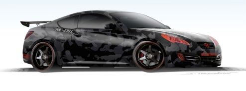 Street Concepts Hyundai Genesis Coupe Concept Coming To SEMA