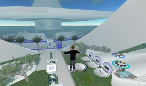 A tour of Second Life's big empty