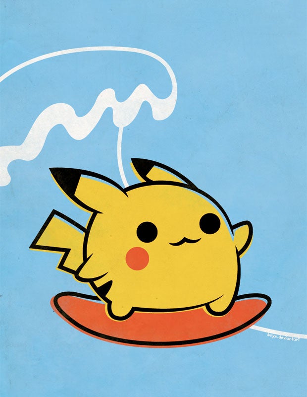 Pokemon Do Surf