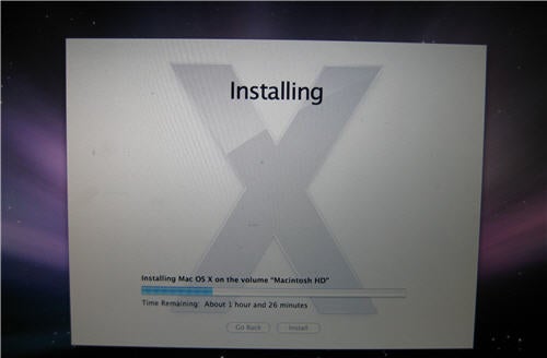 Upgrade Mac OS X to Leopard