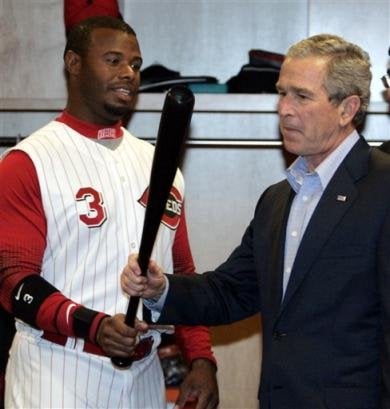 Ken Griffey, Jr. Tosses Throat Slash To Jeff Brantley