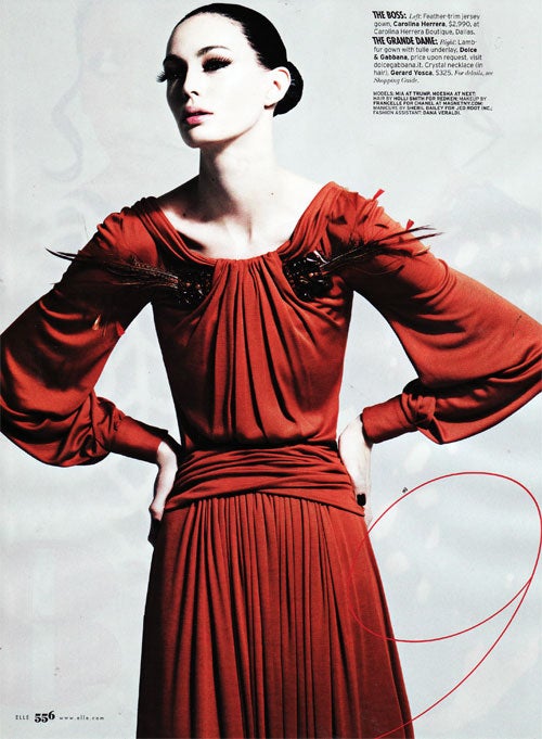 September Elle Is Full Of Double-Jointed Models, Dumb Fall Trends