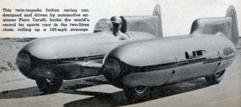 Piero Taruffi's 1952 Land Speed Record-Breaking Double Bullet