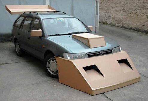 Florian Jenett Can-Am Corolla Goes Green With Recyclable Aero Aids