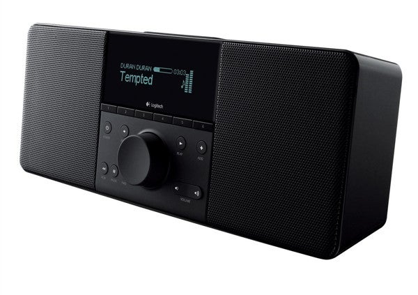 Logitech Squeezebox Boom: A Squeezebox Streamer Attached to Quality Speakers