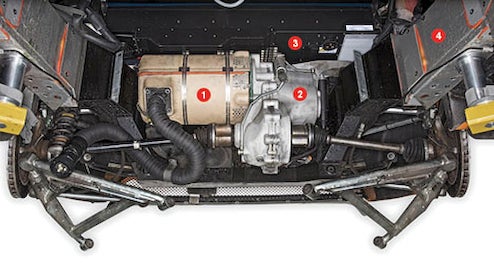 A Peek Under The Tesla Roadster’s Hood